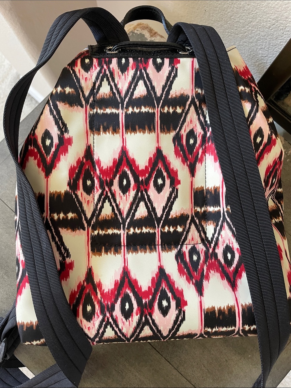 NWOT Longchamp graphic print backpack - Picture 4 of 6